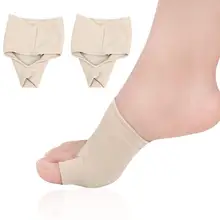Bunion протектор рукав облегчение боли Hallux корректор для косточки на ноге разделители пальцев для педикюра ортопедические стельки ноги кости большого пальца Регулировка ухода за ногами педикюр