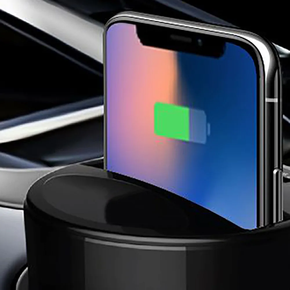 10 Вт X8 Беспроводное зарядное устройство чашка с USB выходом для iPhoneX зарядное устройство с силовой линией Dropship Nov.5