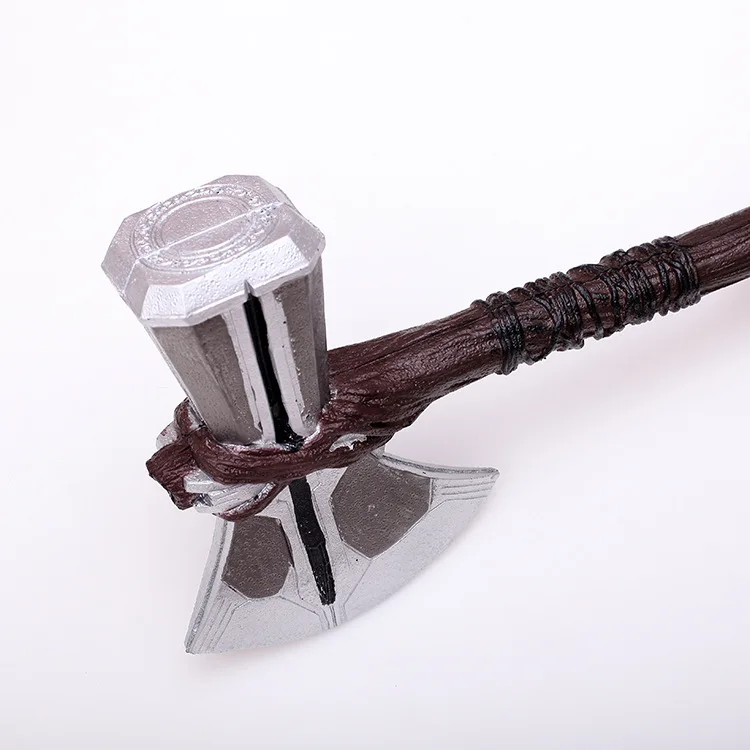 Конечная игра Тор молот Штурмовик Капитан Америка Косплей Mjolnir Marvel супергерой оружие PU материал реквизит 44 см