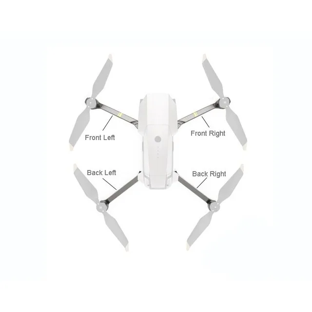Four Arm DJI Mavic Pro Platinum Передний левый/передний правый/левый задний/правый задний мотор для Mavic Pro Platinum запчасти - Цвет: Four Arm