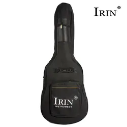 2018 IRIN 40 дюймов/41 дюймовая гитара сумка для переноски рюкзак Оксфорд Народная Акустическая гитара Gig сумка крышка с двойным плечом Stra