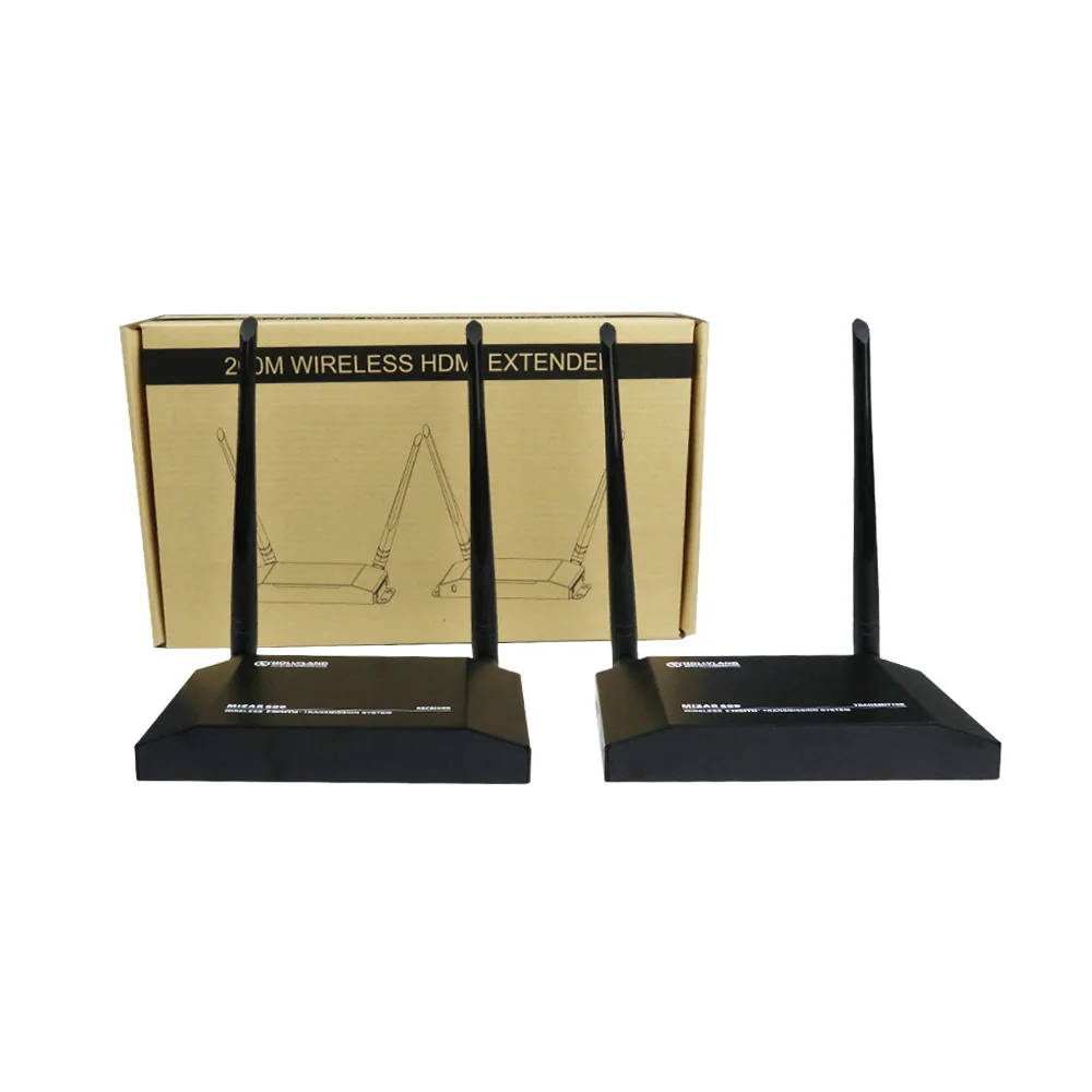 HOLLYLAND MIZAR 600 беспроводной HDMI удлинитель Поддержка 200 м расстояние 1080P расширитель