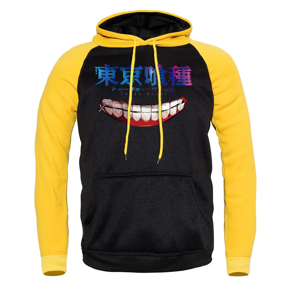Аниме 2019 одежда с надписью Tokyo Ghoul китайский толстовки Для Мужчин's кофта tiget