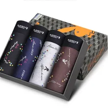 Мужские спортивные мужские боксеры летние тонкие с принтом Молодежные шелковые трусы мужские четыре угла Playboy