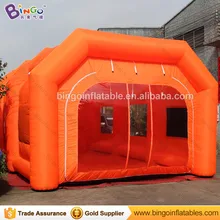 Портативная Автомобильная покрасочная будка, 10*5*3,5 м машина использованная покрасочная будка для продажи, надувная покрасочная будка для бокс для покраски автомобилей игрушки