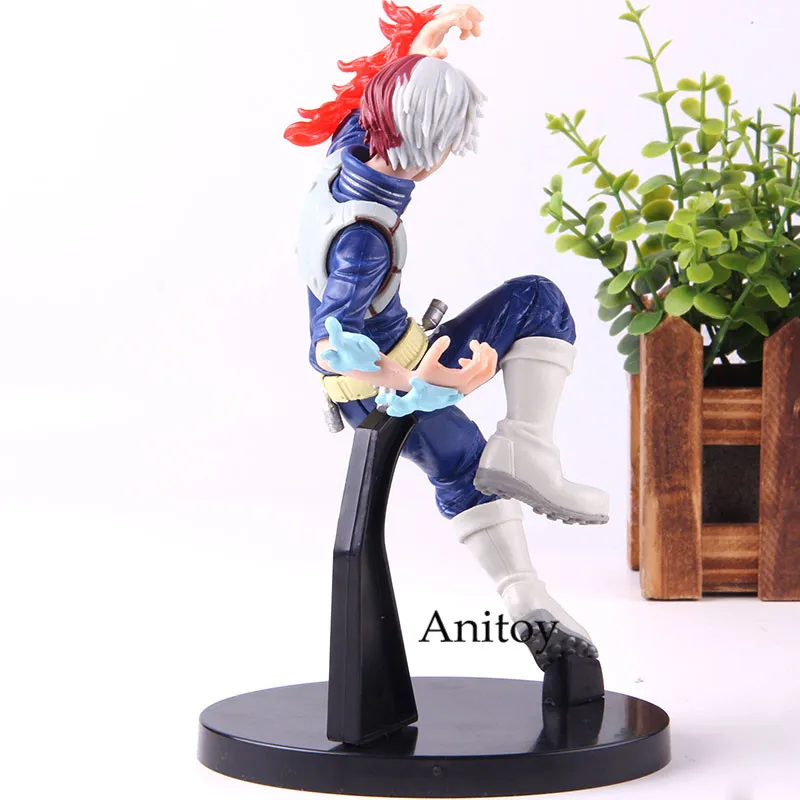 Нет аниме My Hero Academy Figure Action Todoroki Shoto ПВХ Коллекция Модель игрушки Удивительные герои Vol.2 подарок на день рождения