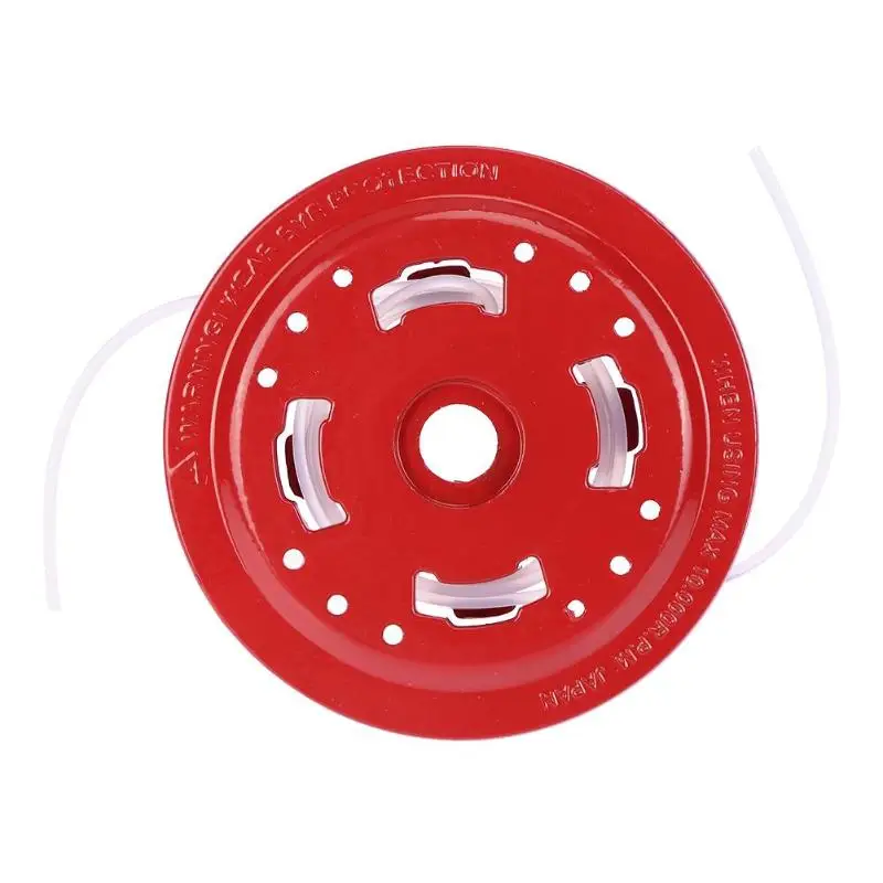 Fixed Line Aluminum Rustproof Grass Trimmer Head Line String Saw Grass Brush Home Garden Lawn Mower Cutter Accessories Dropship