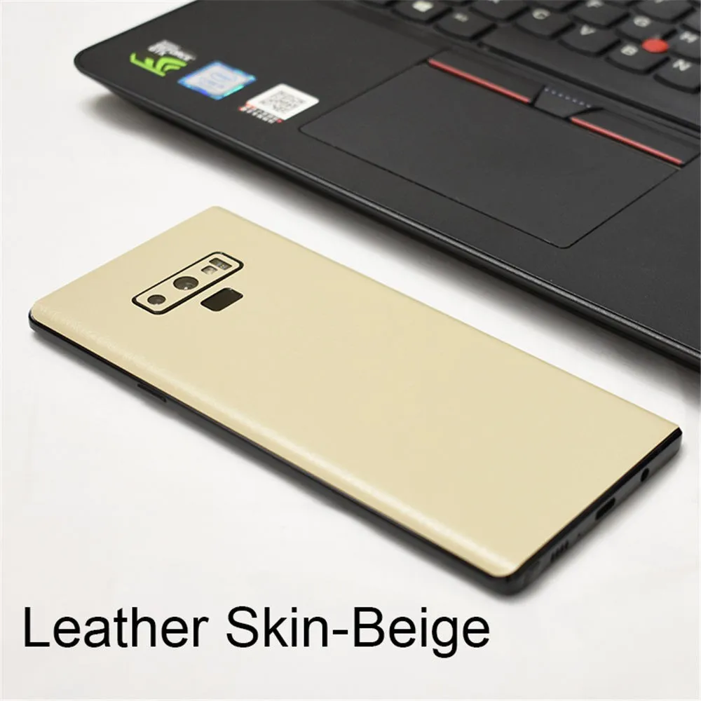 Back Cover Film For Samsung Galaxy Note 9 8 LeatherCarbon FiberWood Skins Protective Sticker For Samsung S9 S8 Plus Note 9 8 (27)