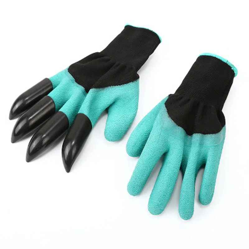 ABS Garden Genie Gloves With Fingertips 4 Claws Quick Easy To Dig And Plant Safe For Rose Pruning Gloves Mittens Digging Glove (9)