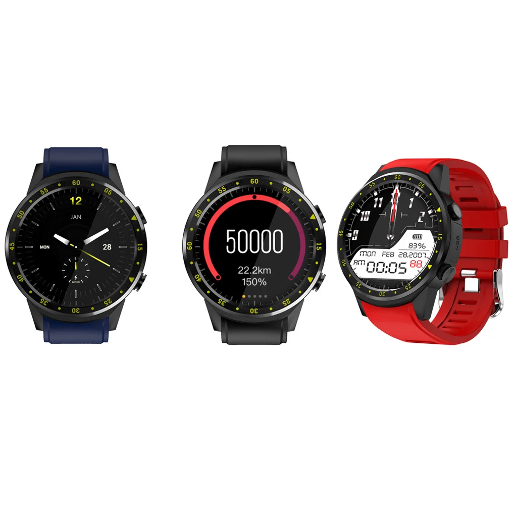 

Intelligent Watch Bracelet Heart Rate Sensor Blood Pressure Wristand Pedometer Alarm Clock GPS SIM Card Camera