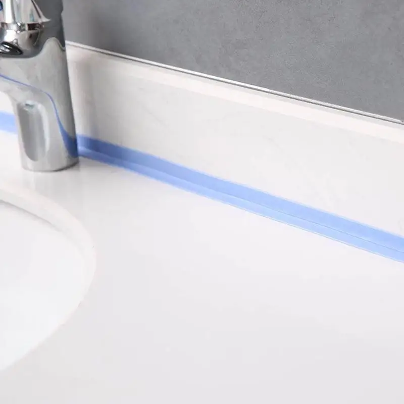 Для ванной стены уплотнительная лента 1 рулон ПВХ водонепроницаемый самоклеющиеся ленты Кухня Раковина бассейна край уплотнительная лента