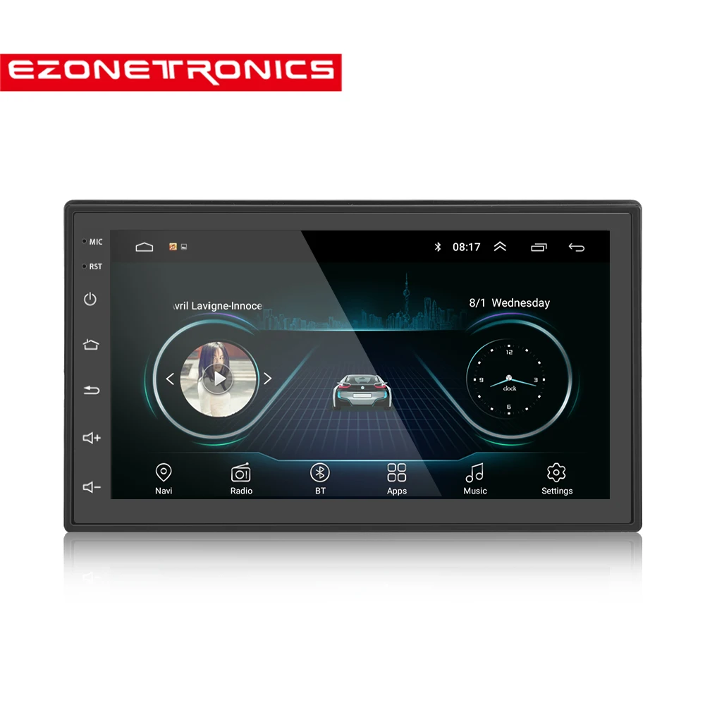 Автомагнитола на Android 2 Din 6 0 дюйма GPS 7 дюймов 1024*600 Wi Fi Bluetooth USB|Мультимедиаплеер для
