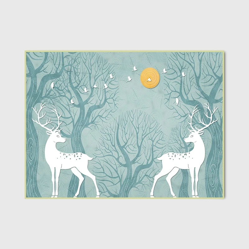 Nordic Deer Tree Carpets and Rugs For Living Room Bedroom Sofa Chair Area Rugs Kids Room Decor Play Tent Soft Floor Mats Tapete Nordic Deer Tree Carpets and Rugs For Living Room Bedroom Sofa Chair Area Rugs Kids Room Decor Play Tent Soft Floor Mats Tapete