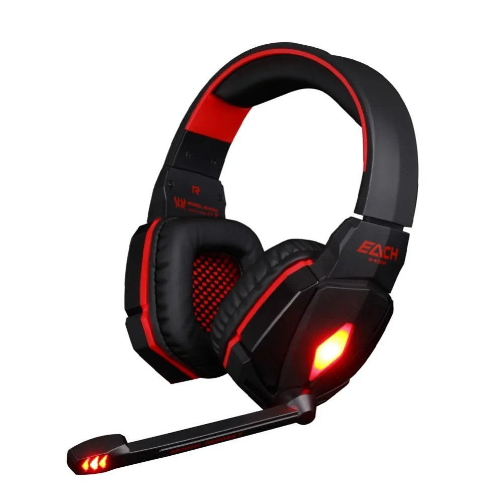 Наушники KOTION EACH G4000 для компьютерных игр проводная гарнитура с микрофоном и