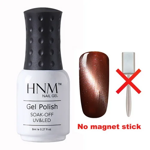 HNM 8 мл Лак для ногтей "Кошачьи Глаза" Nagellak Soak Off UV Nail Art Полуперманентная краска для тиснения гель лак Гибридный лак Lucky лак чернила - Цвет: 6552