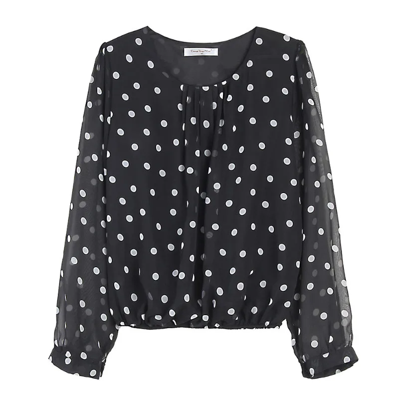 2019 Apring New Fashion Chiffon Blouses Women