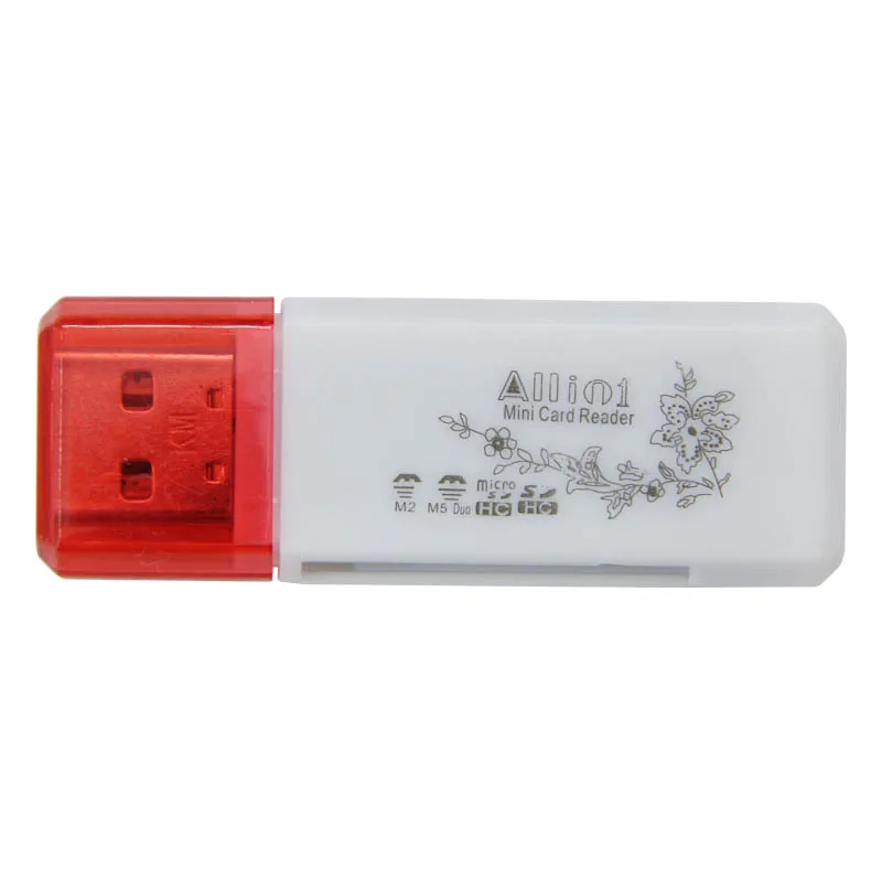Высокая совместимость опт/розница USB 2 0 все в одном Мульти кардридер для MicroSD