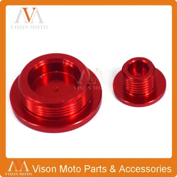 CNC Billet Engine Timing Plug Set For HONDA CRF250L CRF250M CRF250 L/M 2012 2013 2014 2015 RED 12 13 14 15