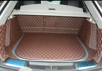 

Good mats! Full set trunk mats for Cadillac SRX 2015-2010 durable boot carpets trunk cargo liner mat for SRX 2013,Free shipping