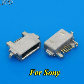 

JCD 2pcs/lot Micro USB Jack Connector Female 5 pin Charging Socket For Sony Xperia Z L36h LT29i c6603 LT36 LT25C C6602