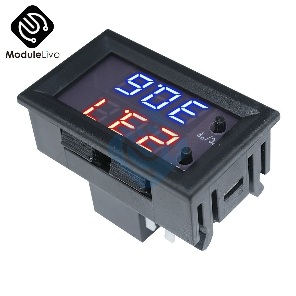 Цифровой светодиодный термостат W1209WK DC 12V 50 110 по Цельсию регулятор температуры