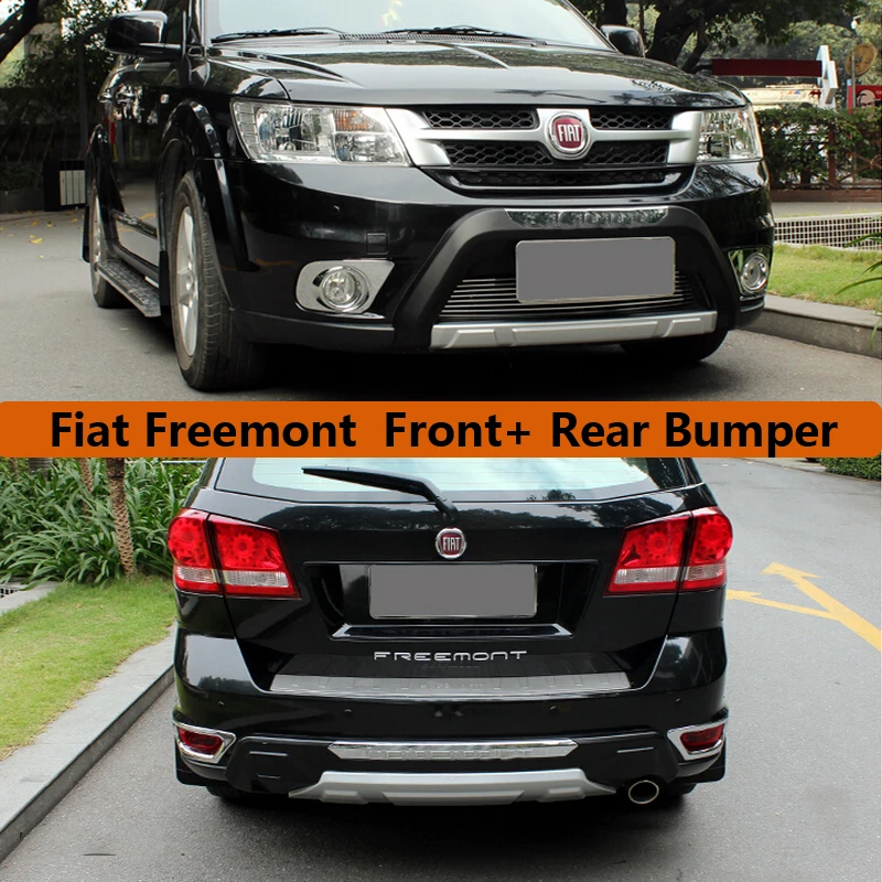 SUV REAR BUMPER PROTECTOR STAINLESS STEEL POLISHED for FIAT FREEMONT 2011