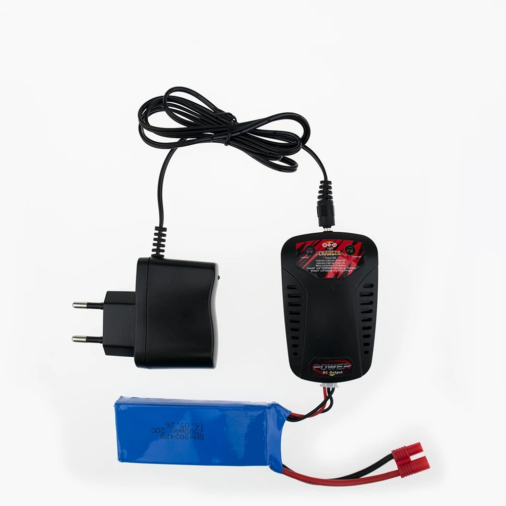 Аккумулятор Syma X8C Wltoys V262 X8W X8 7 4 в 2500 мАч 2 S Lipo с вилкой Стандарта ЕС балансирующее