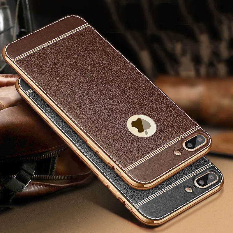 5XIAOHUO Luxury leather phone case For iPhone 6s Case