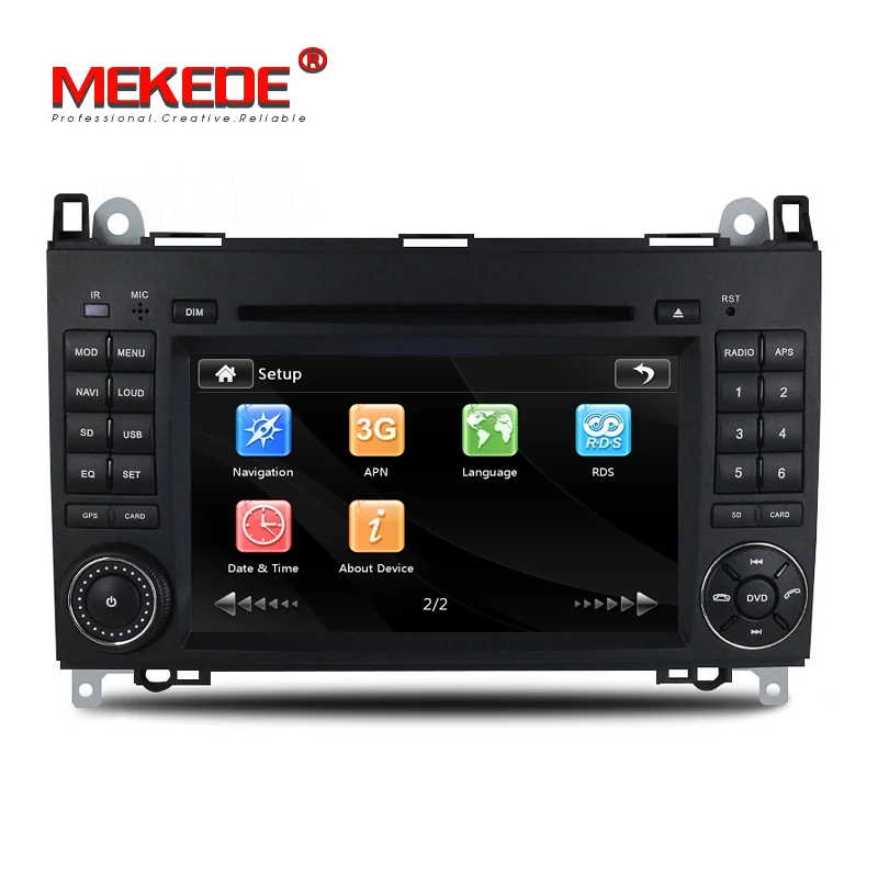 Clearance Free shipping! 1080P Car dvd player radio for Mercedes Benz B200 A B Class W169 W245 Viano Vito W639 Sprinter W906 GPS Navi RDS 4