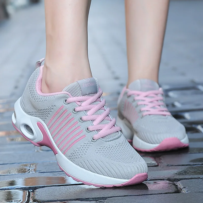 Women Vulcanize Sneakers Comfortable Casual Shoes Female Mesh Plus Shoes