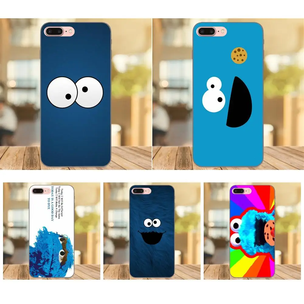 

Soft TPU Art Online Cover Case For Samsung Galaxy Note 4 8 9 S3 S4 S5 S6 S7 S8 S9 S10 Edge Plus Lite I9080 G313 Cookie Monsters