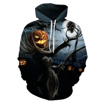 

Halloween Ghost 3D Hoodies Men Hoody Harajuku Hoodie Streatwear Sweatshirt Tracksuit Pullover Coat Hip Hop Dropship ZOOTOPBEAR