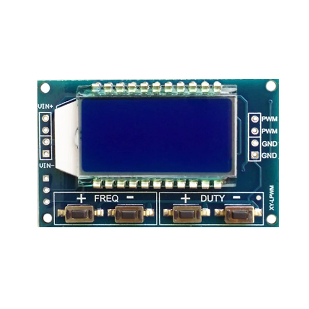 

1Hz-150Khz Display Duty Cycle Waveform Square Experimental Signal Generator PWM Pulse Adjustable Frequency Motor Driver LCD