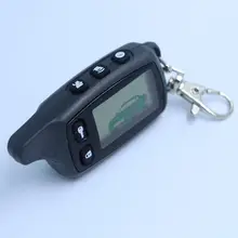 LCD Remote For Tomahawk TW9010 Tomahawk 9010 Two way car alarm system Russian Tomahawk TW 9010 keychain