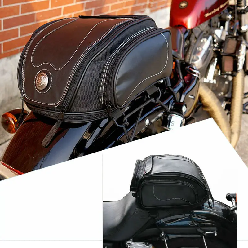 

Hot Sale Time-limited Bag Motorcycle Uglybros Package / Motorcycle Rear Bag Retro Seat Tail Pack Riding Helmet Bag Ubb-223