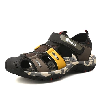 

Classic Men's Soft Sandals Comfortable Men's Summer Outdoor Mesh Sandals Large Size Soft Sandals Men's Roman Comfort Men's Summe
