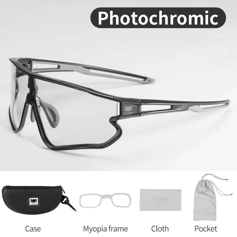Photochromic CATEYE, мужские велосипедные очки, женские, фотохромные, спортивные, велосипедные, поляризационные, солнцезащитные очки для горного велосипеда, Пешие прогулки, очки,, Speedcraft - Цвет: Photochromic