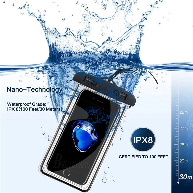 للماء الهاتف الذكي حالة للهاتف كيس مزموم ل فون XR X 8 هواوي Xiaomi العالمي PVC مختومة تحت الماء الهاتف الحقيبة غطاء للماء الهاتف الذكي حالة للهاتف كيس مزموم ل فون XR X 8 هواوي Xiaomi العالمي PVC مختومة تحت الماء الهاتف الحقيبة غطاء