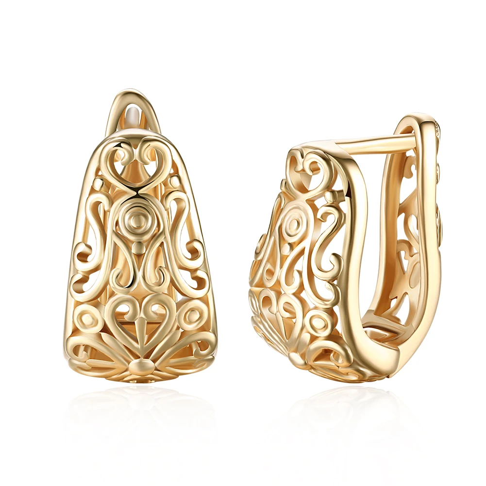

Free shipping hollow pattern retro ear clips environmental alloy women's ear clip romantic women's jewelry accessories