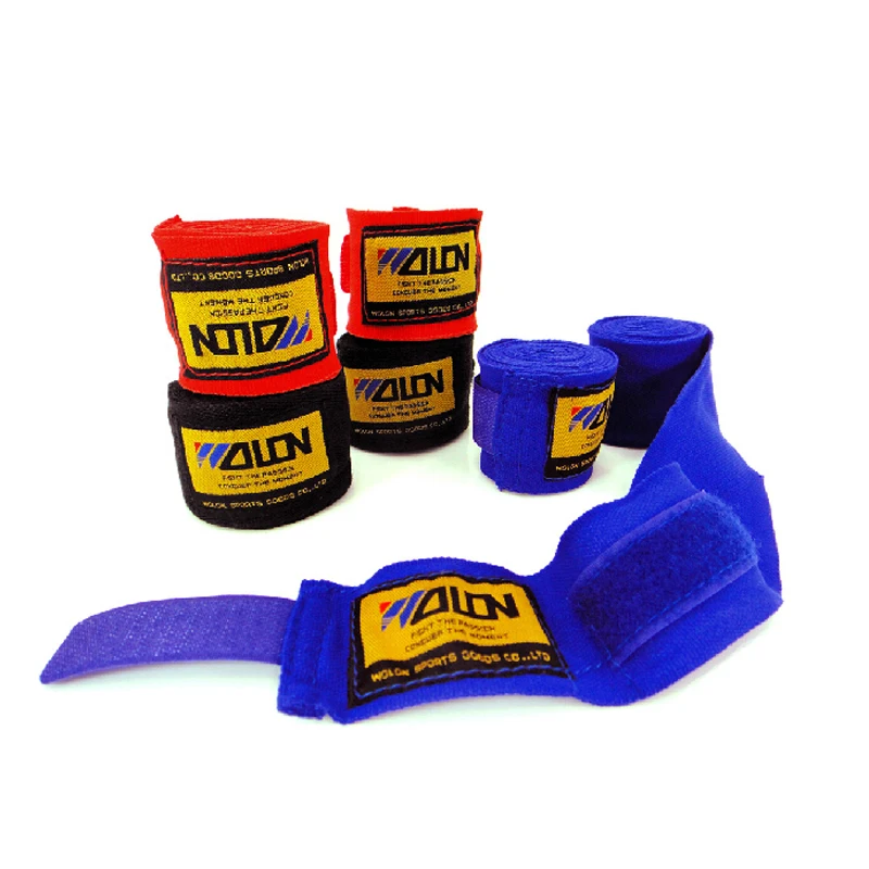 2pcs Cotton Sports Strap Boxing Bandage Hand Gloves roll Width 5cm Length 2.5M 