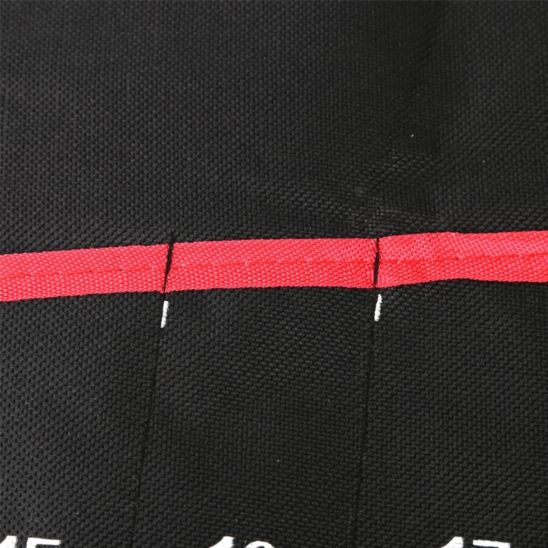 

8/12/14 Pockets Canvas Spanner Wrench Tool Roll Up Storage Bags Organizer Pouch Tool Bag #20/19W