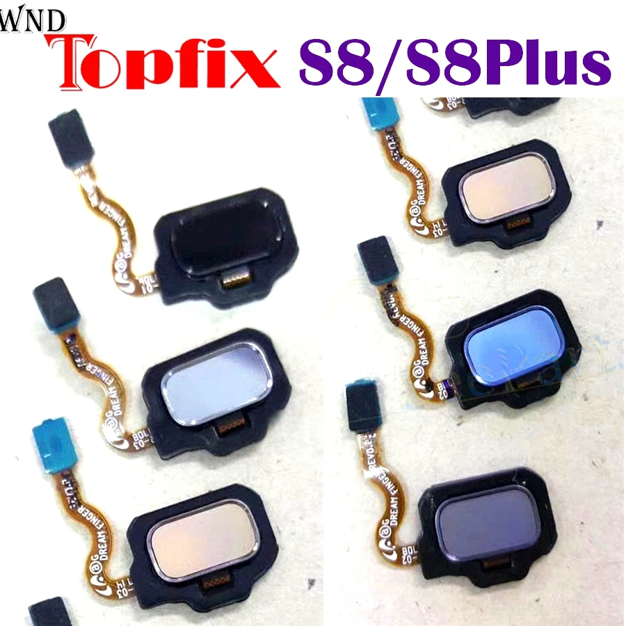 S9 plus G965F Touch ID Fingerprint Sensor Home Menu Button Flex Cable Ribbon For Samsung S9 5