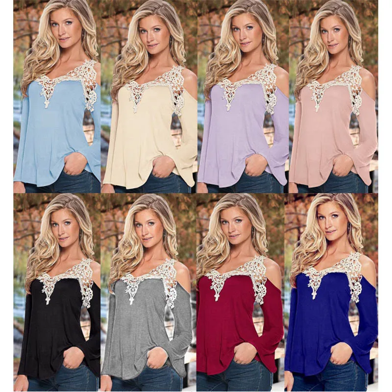 Женская Повседневная Блузка с v образным вырезом блузка большого размера на