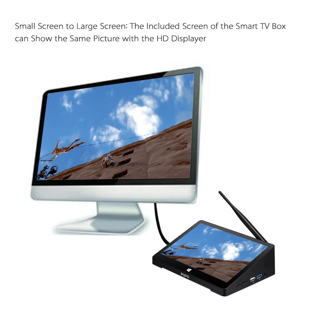 PiPO X8PRO Mini PC Dual OS Smart TV Box 64 Bits 2GB/32GB Bluetooth 4.0 WiFi 100M LAN 1080P HD Media Player IPS Touch Screen PC PiPO X8PRO Mini PC Dual OS Smart TV Box 64 Bits 2GB/32GB Bluetooth 4.0 WiFi 100M LAN 1080P HD Media Player IPS Touch Screen PC