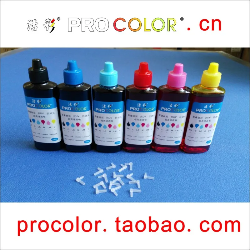 Флуоресцентные чернила для EPSON Artisan 100 600 700 710 730 800 810 725 835 837|ink refill kit|refill kitink ciss |