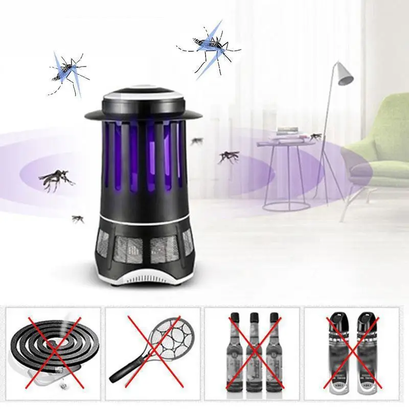 AKDSteel EU Mosquito Killer Lamp Outdoor Indoor Safety Electric