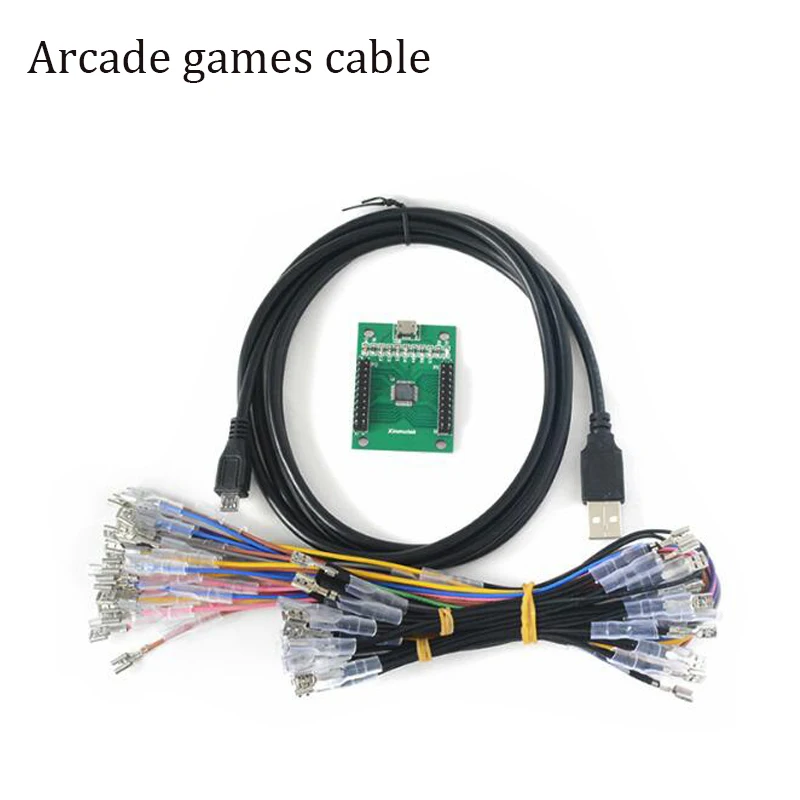 

For PC3 USB Jamma Double Arcade joystick Chip DIY Game Console Control Board Game Accessories