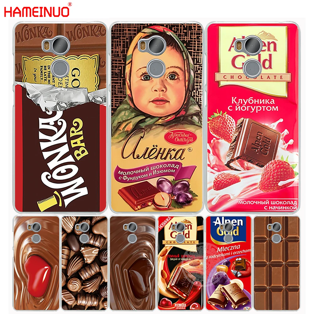 

HAMEINUO alenka bar wonka chocolate Cover phone Case for Xiaomi redmi 5 plus 4 1 1s 2 3 3s pro redmi note 5 4 4X 4A 5A PRIME