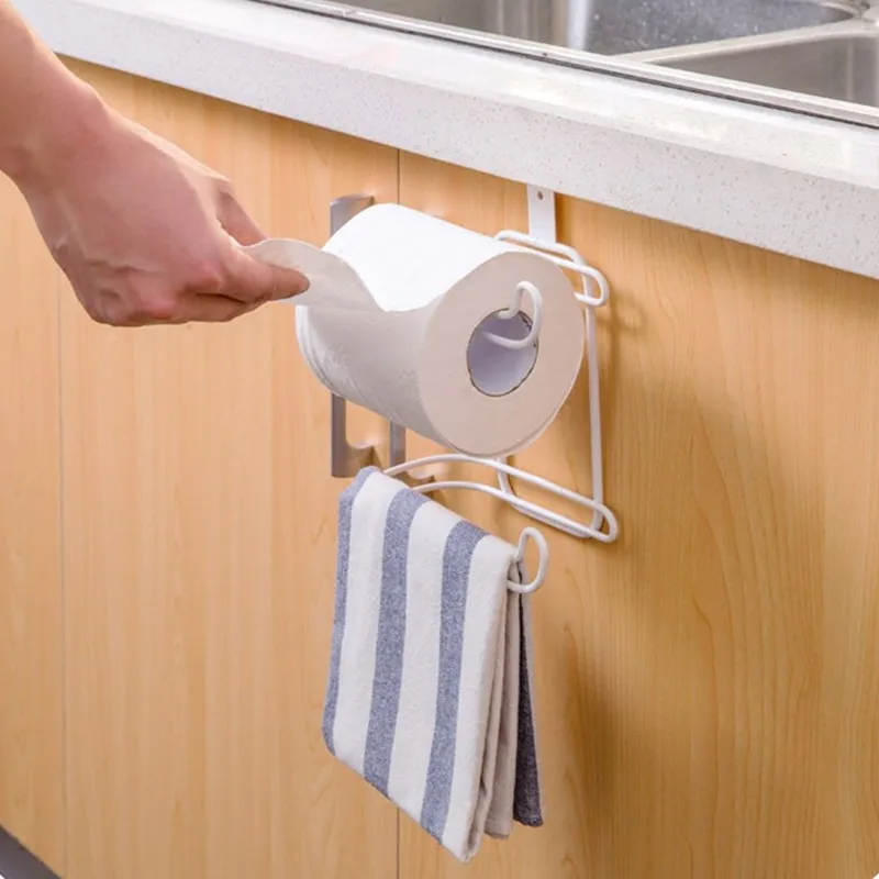 2 рулон туалетной Бумага держатель ткани Кухня Многофункциональный Бумага и Полотенца бурильщик с молния