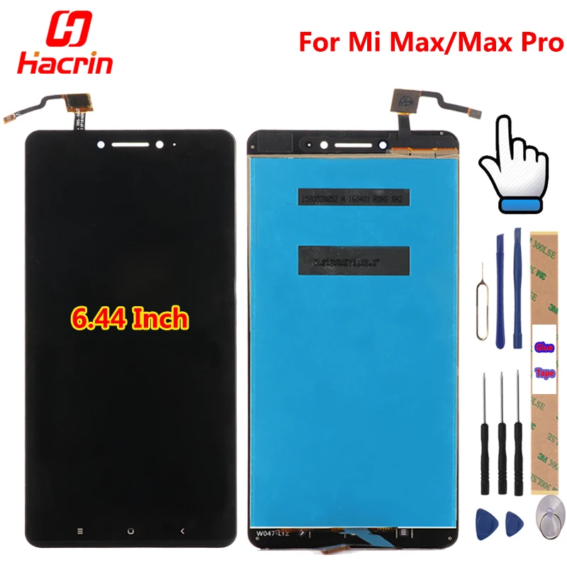 

Screen For Xiaomi Mi Max LCD Display Touch Screen New Digitizer Assembly Replacement Accessories For Xiaomi Mi Max Pro Prime